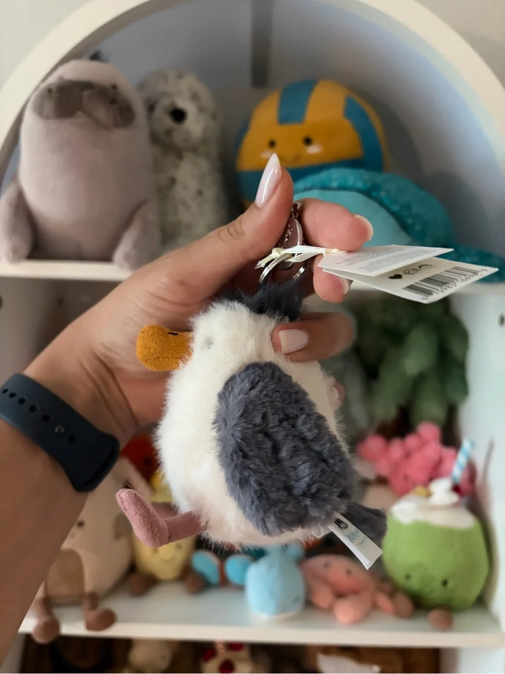 Jellycat Chip Seagull Bag Charm - Authentic , BNWT & VHTF